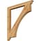 Ekena Millwork Westlake Traditional Rough Sawn Bracket, Western Red Cedar, 4"W x 44"D x 48"H BKT04X44X48WTL01RWR - alternate 1